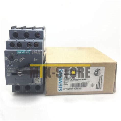 1PCS BRAND New Siemens Circuit Breakers 3RV2011 4AA15 EBay