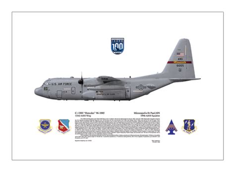 C 130h Hercules” 96 1005 133rd Airlift Wing 109th Airlift