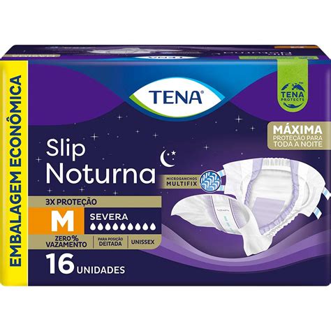 Fralda Boa Para Noite - Fralda Geriátrica Tena Noturna M 16 Unidades - Faz a Boa!
