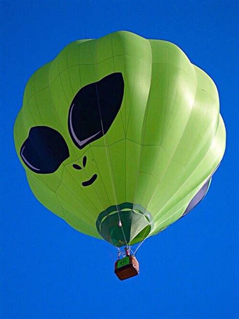 Alien Hot Air Balloon Air Balloon Hot Air Balloon Flying Without Wings