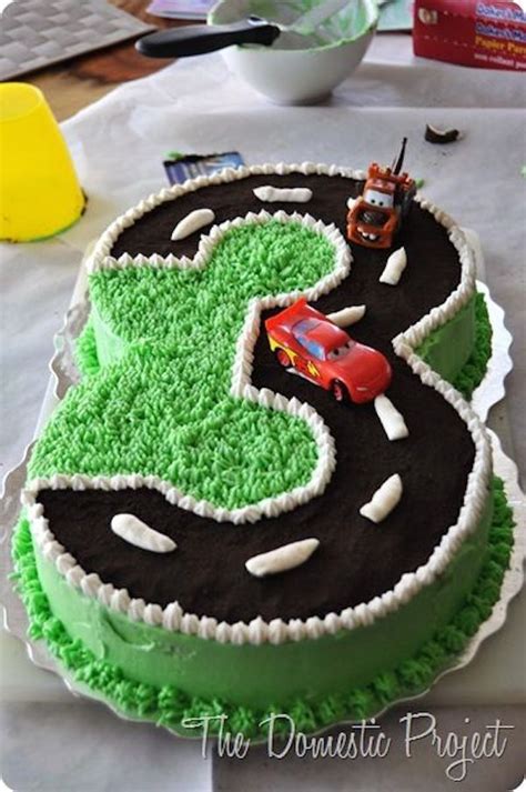 4 Tartas De Cumpleaños Fáciles ¡de Cars Pequeocio Tartas De Cumpleaños Faciles Tartas