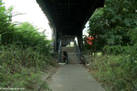 MILF Gets Tied Up And Anal Fucked Outdoor In Public Places Porn Pictures XXX Photos Sex Images