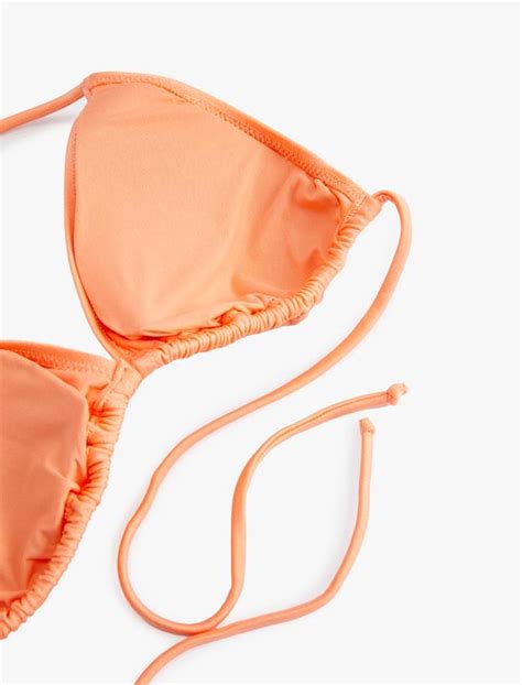 Top tip bikini în formă de triunghi basic 4SAK10081MM Koton