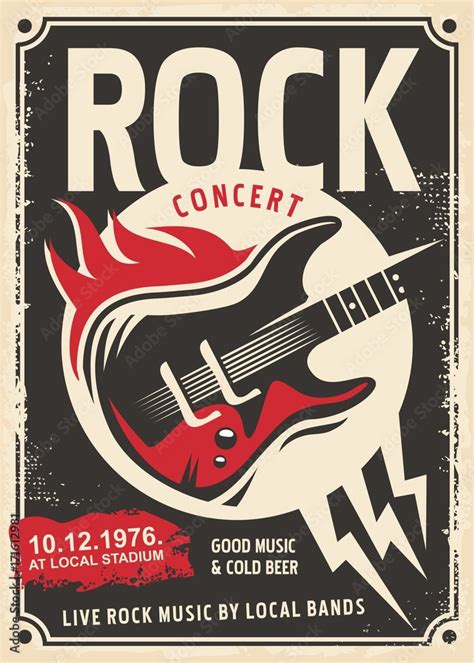 Rock Music Poster