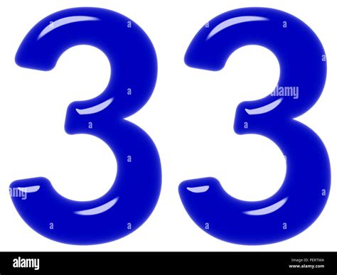 numeral    isolated  white background  render stock