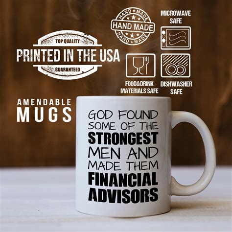 Financial Advisor Gift For Men Financial Advisor Mug God Etsy Uk