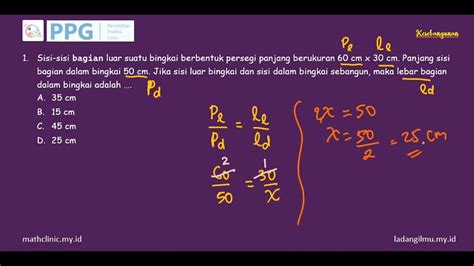 PPG Daljab Bag9 Bahasan Soal Persiapan Pretest PPGDaljab Matematika