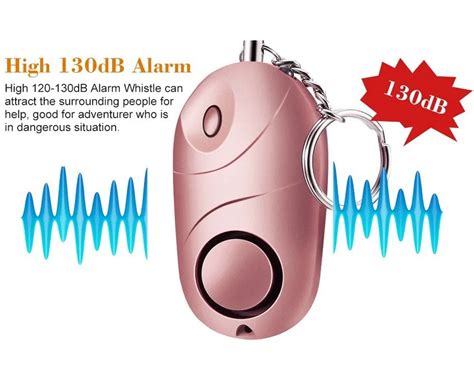 Self Defense Alarms 130db Loud Keychain Alarm System Girl Women Old