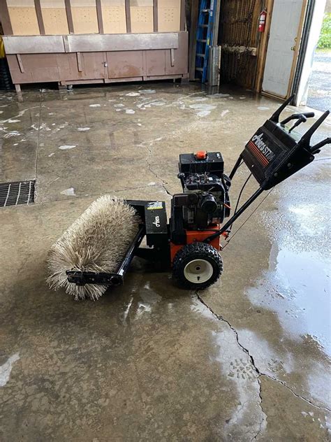 Ariens Self Propelled Power Broom Online Government Auctions Of