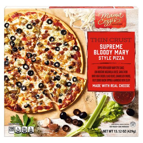 Aldi Mama Cozzi S Pizza Kitchen Bloody Mary Supreme Pizza Same Day