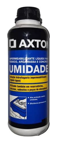 Aditivo Impermeabilizante Umidade 1l Branco Axton