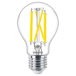 Philips LED Filament Leuchtmittel Birne 11 5W 100W E27 Klar 1521lm