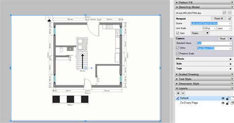 How To Draw A Floor Plan In Sketchup Pro 202
