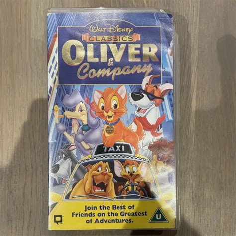 Walt Disney Classics Oliver Company Vhs Tape Picclick Uk