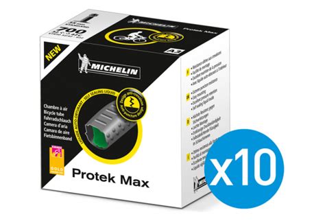 Michelin Protek Max MTB Tube 29x1 85 2 30 Presta 40mm Bundle X10