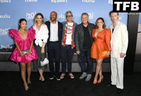 Rachel Bloom Sexy Seen Flaunting Her Hot Tits At The Reboot Premiere In La Aznude