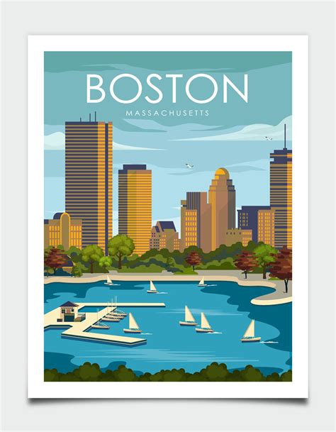 Boston Poster For Wall at Edward Diaz blog