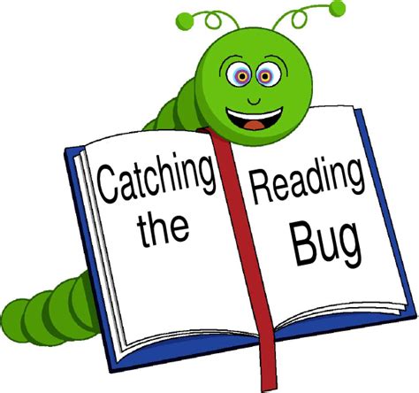 Catching The Reading Bug At Clkercom Vector Free Image Download