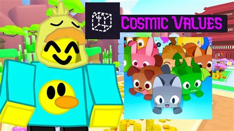 Cosmic Pet Sim X Value List Link In The Description YouTube