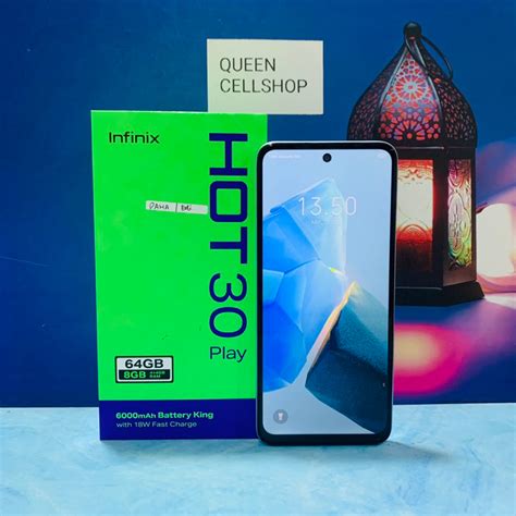 Jual INFINIX HOT 30 PLAY 4 64GB SECOND FULLSET Shopee Indonesia