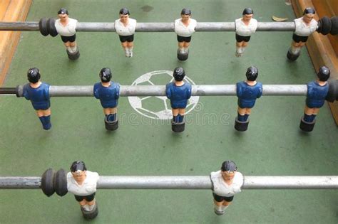 Foosball Table stock photo. Image of table, entertainment - 115811560