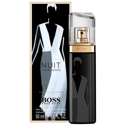 Купить черные женские духи Hugo Boss Nuit Pour Femme — парфюмерная вода ...