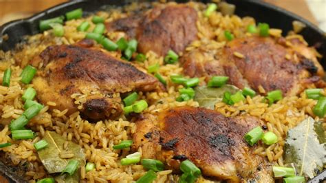 Chicken And Rice Quick And Easy One Pot Recipe Youtube