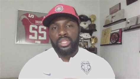 lobo excited  honor  university stadium