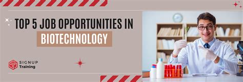 Top 5 Job Opportunities In Biotechnology