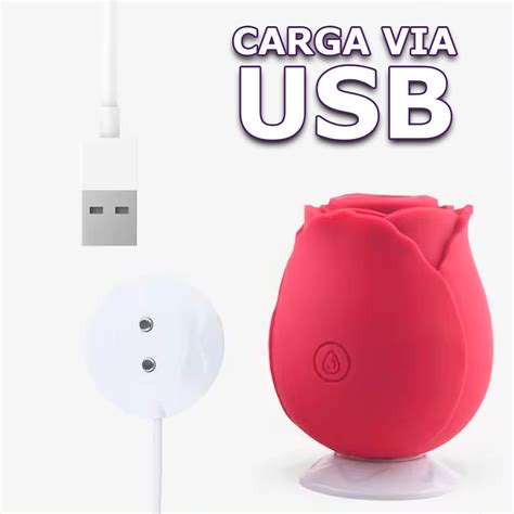 LB Sugador de Clitóris em Formato de Rosa Libb Sex Toys Importadora Atacado Sex Shop