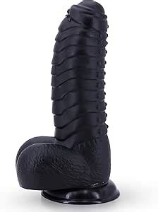 Amazon Super Huge Giant Dildo Inch Diameter Extra Thick Inch Long XXXL Large Black