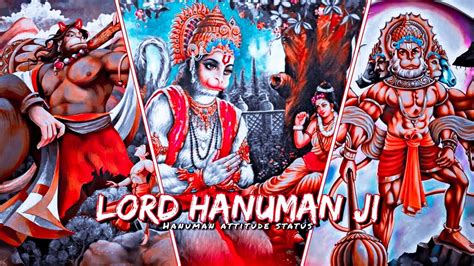 Lord Hanuman Ji ⚡ Hanuman Attitude Status 🌺 Bolo Jay Shree Ram 🚩