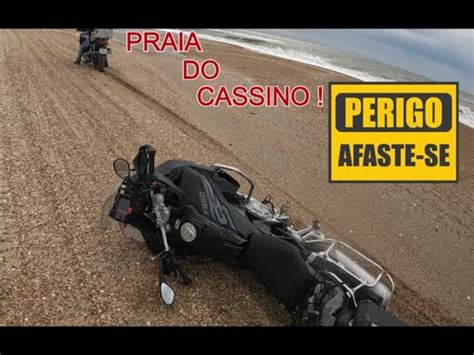 PRAIA DO CASSINO Big Trail BMW F850 Gs Cuidado Acidente De