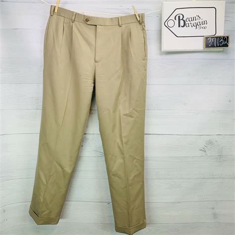 Brooks Brothers Brooks Brothers Madison Fit Pants Wool Cuffed Pleated F