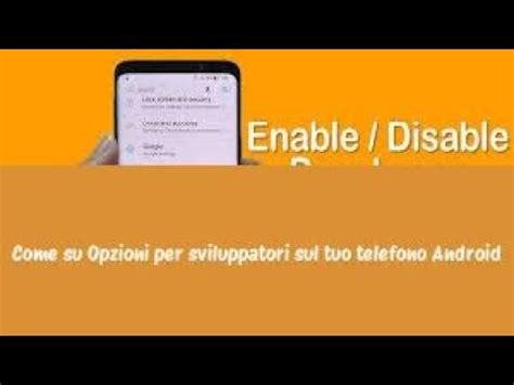 Come Su Opzioni Per Sviluppatori Sul Tuo Telefono Android Youtube