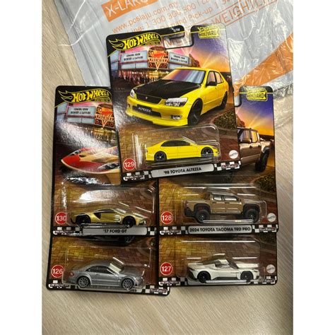 Hot Wheels Boulevard Mix C Complete Set Pcs Mercedes Benz Clk Maserati Toyota Tacoma