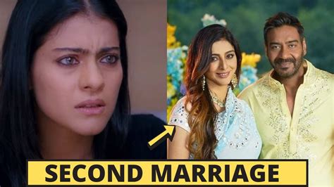 Kajol Shocking Revelation On Ajay Devgan Second Marriage With Tabu