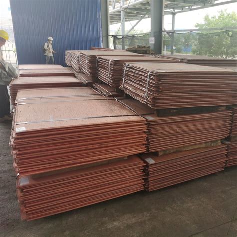 Pure Copper Cathode Plate Sheet Copper Sheet Super Grade China Cable