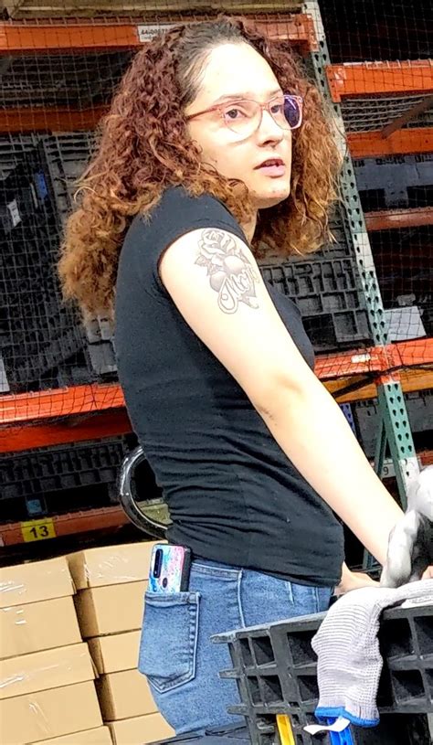 Redhead In Glasses With A Tight Ass In Jeans Tight Jeans Forum