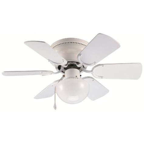 Ceiling Hugger Fan White | Shelly Lighting