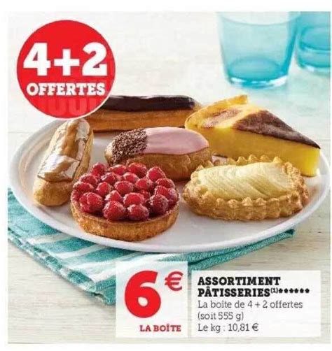 Promo Assortiment Pâtisseries chez Super U