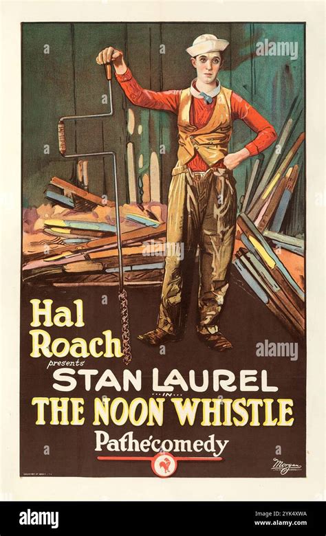 The Noon Whistle (Pathécomedy, Hal Roach, 1923) featuring Stan Laurel ...
