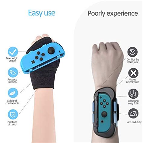 Leyu Smart Switch Just Dance Joycon Grip Pack Party Gift Wrist