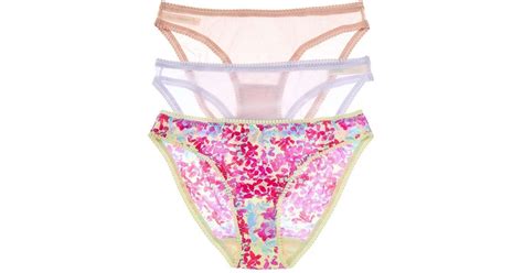 On Gossamer Pk Hip Bikini In Pink Lyst UK