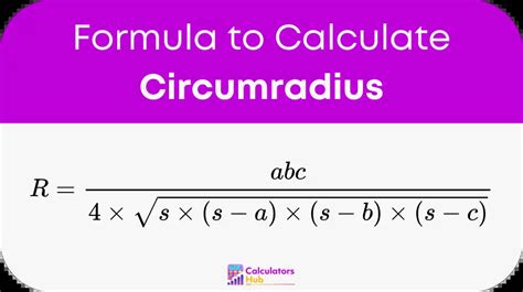 Circumradius Calculator Online