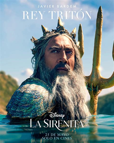 'La Sirenita': conoce al Rey Tritón, el padre de Ariel interpretado por ...