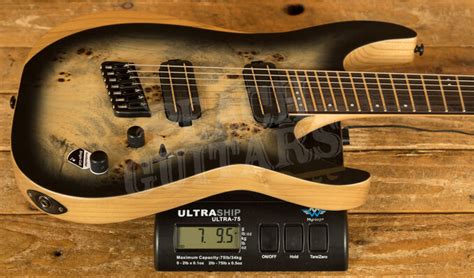 Schecter Reaper-7 MS | 7-String - Satin Charcoal Burst