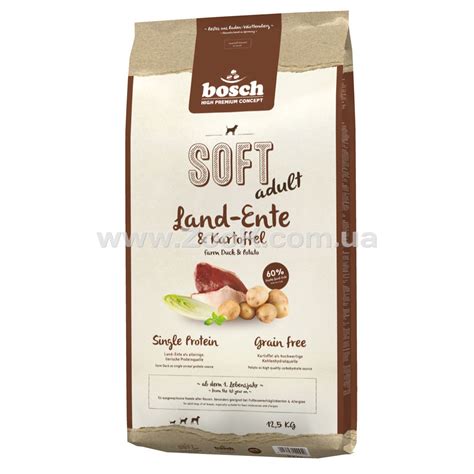 Bosch SOFT Adult Land-Ente & Kartoffel (Бош Софт Эдалт Утка Картофель ...