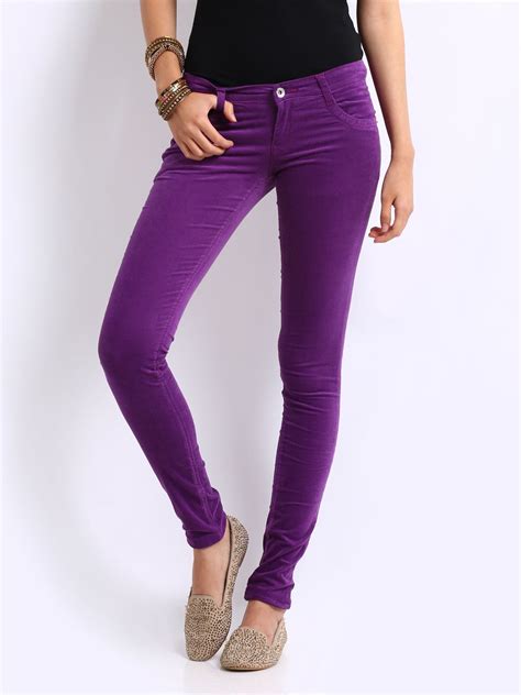 Purple Jeans For Women Bbg Clothing