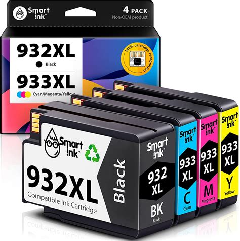 Smart Ink Kompatible Druckerpatronen als Ersatz für HP 932 XL 933 XL